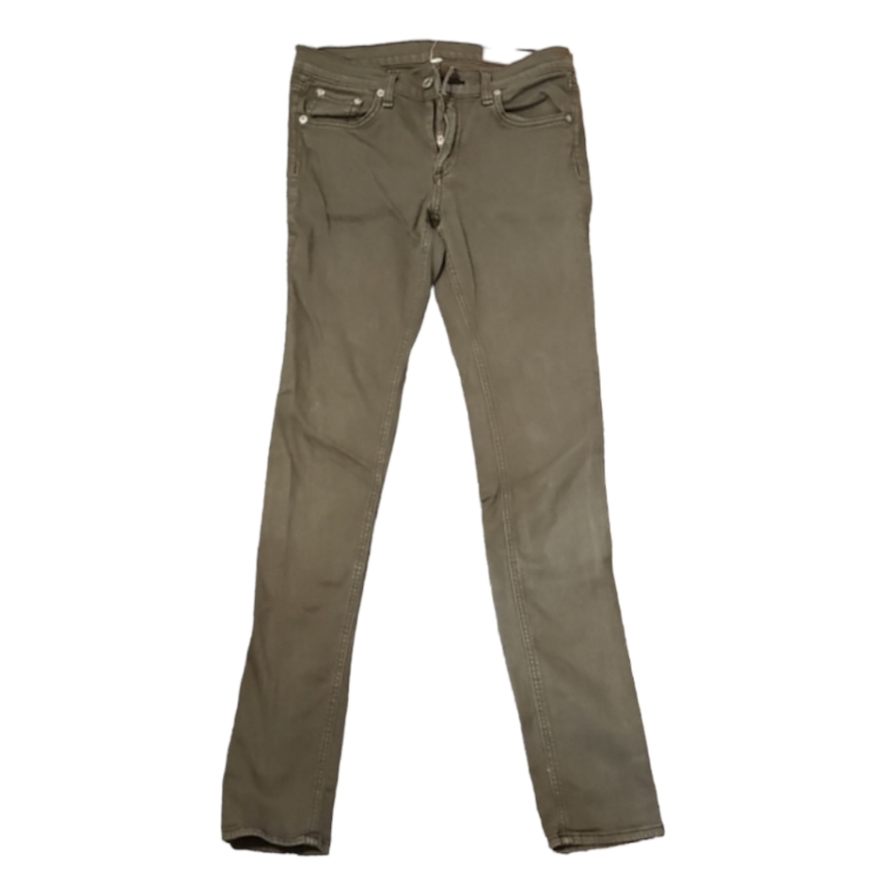 Rag & Bone olive green skinny jeans size 27